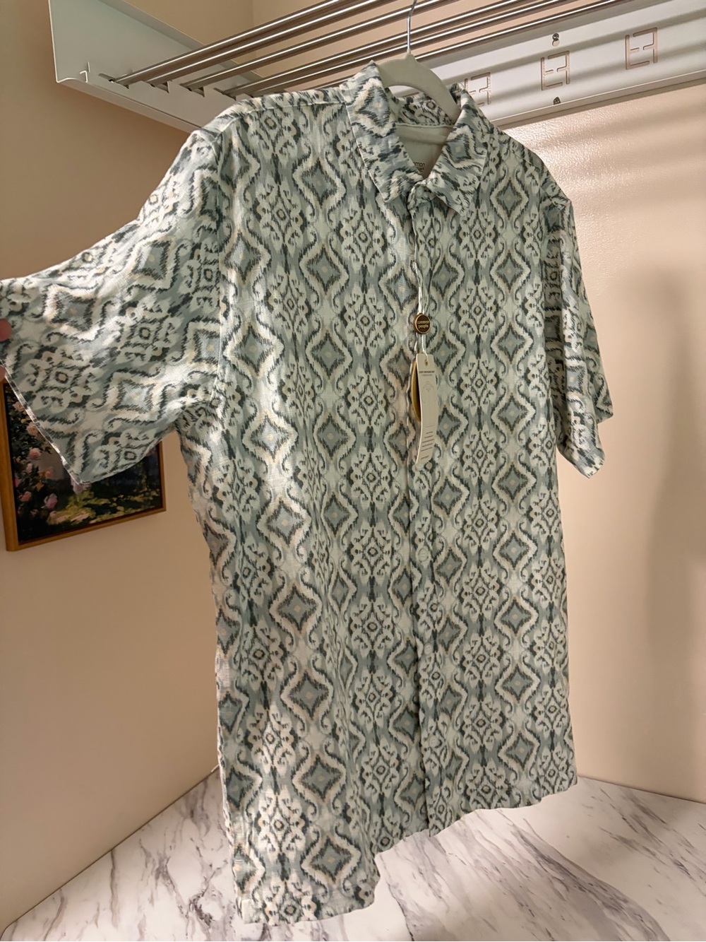 Common People "IKAT SS SHIRT" - Men's Size Medium (NWT - $161 MSRP)